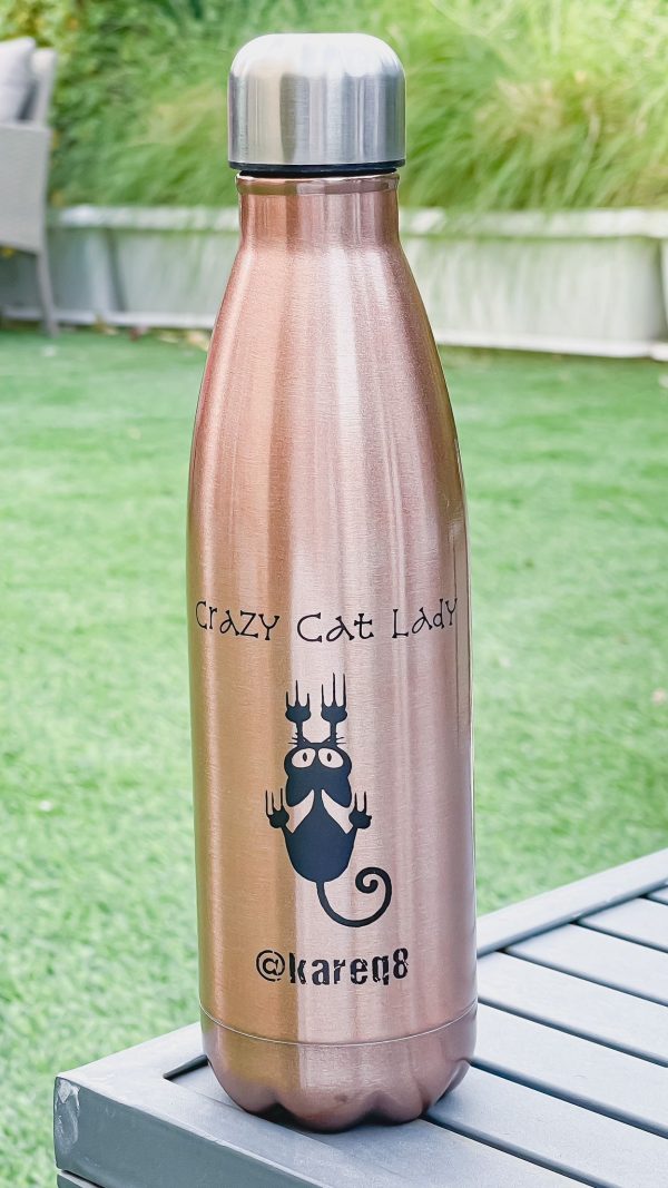 Crazy Cat Dude Bottle