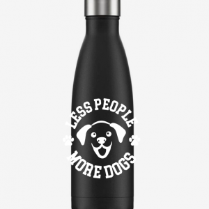 Less PEOPLE more Dogs Bottle
