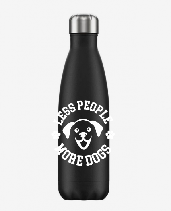 Less PEOPLE more Dogs Bottle